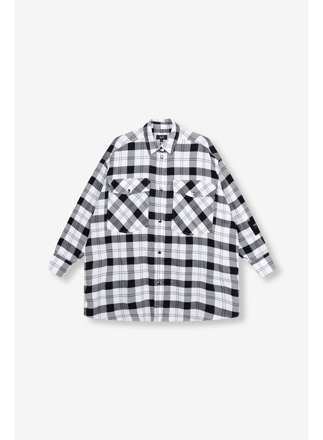 CKECK BLOUSE 9376