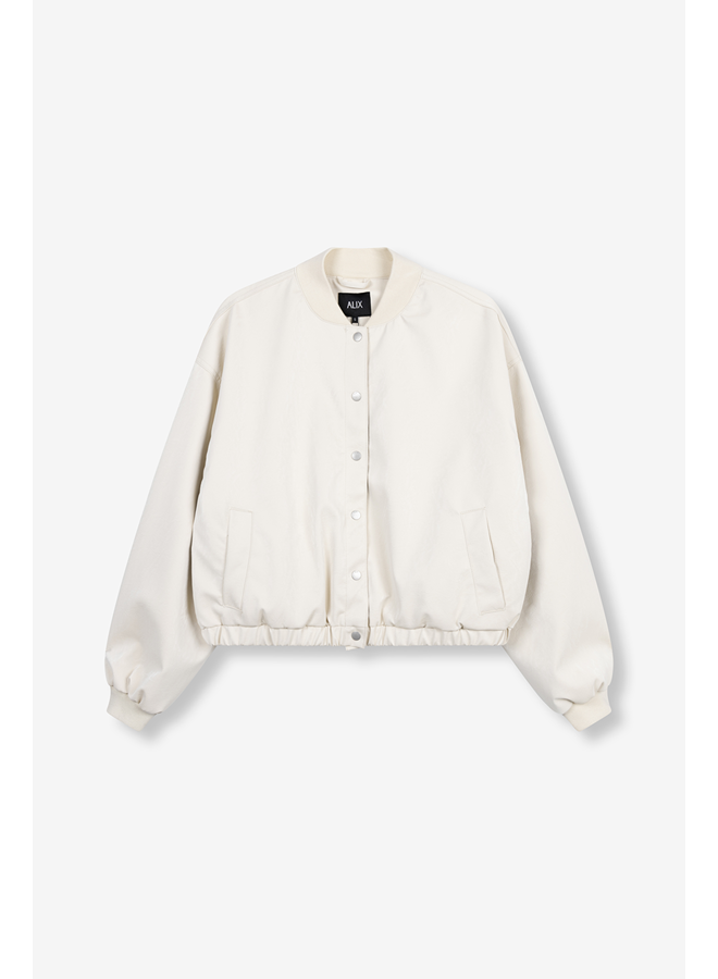 LEATHER BOMBER 4312