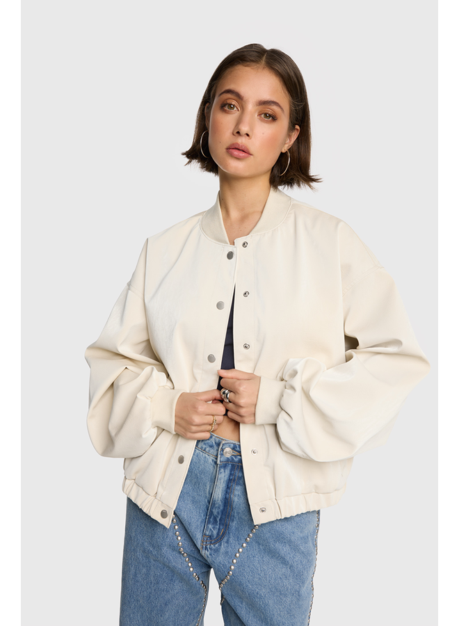 LEATHER BOMBER 4312