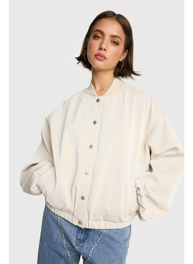 LEATHER BOMBER 4312