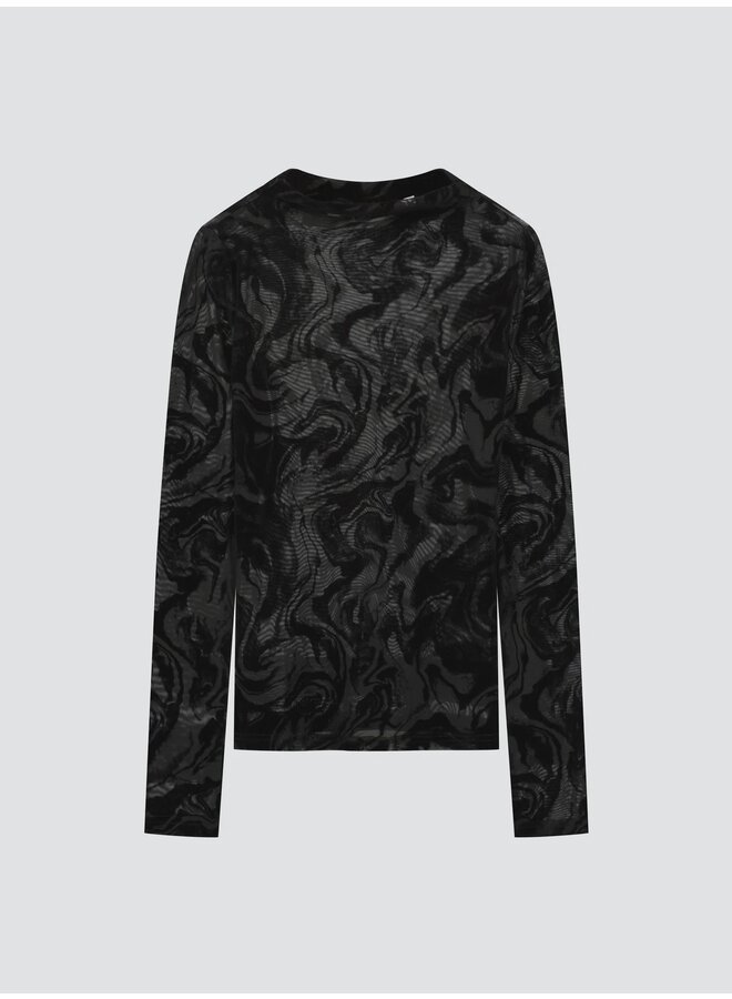 IZZIE VELVET TOP