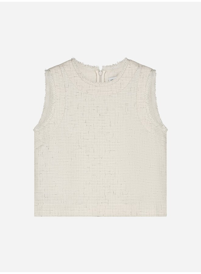 PATTIE TWEED TOP