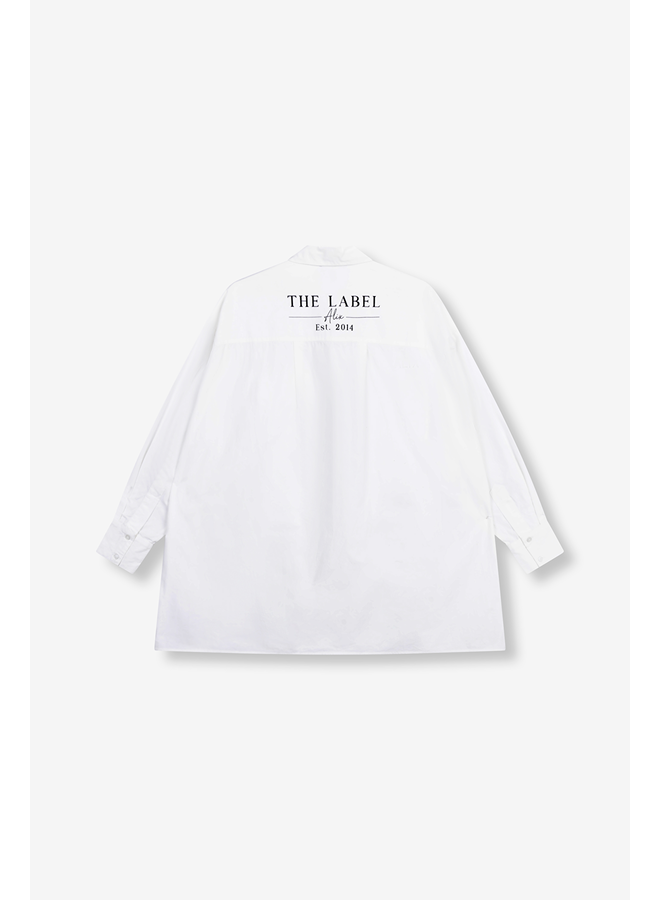 OVERSIZED POPLIN BLOUSE STYLENR 9388