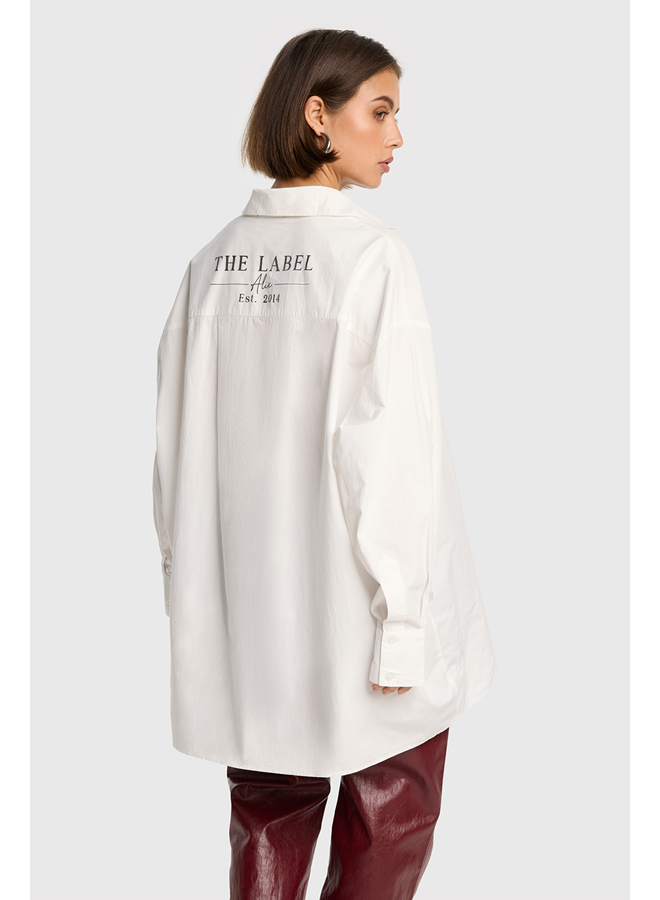 OVERSIZED POPLIN BLOUSE STYLENR 9388