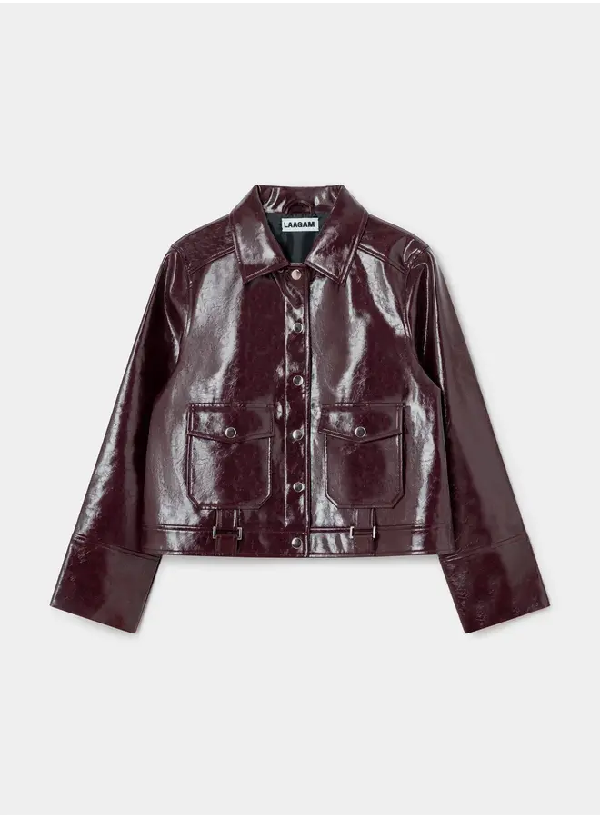 BRUNA PLUM JACKET
