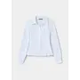 BELLEVILLE WHITE RUCHED SHIRT