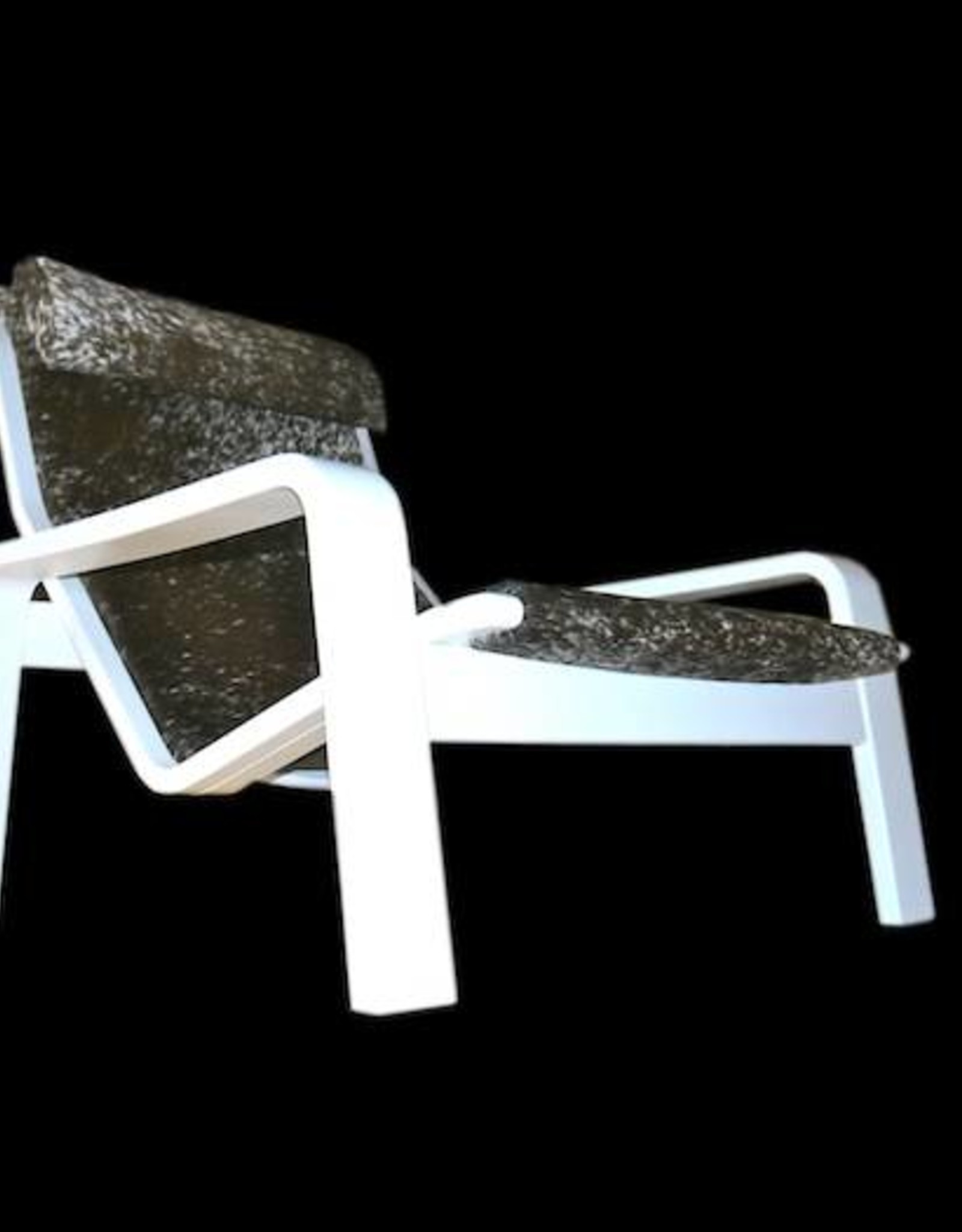 Designer armchair with stool covered with genuine Nguni furFinnish mid-centre Pulkka armchair with footstool by Ilmari Lappalainen for Asko, 1960s, set of 2