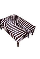 Zebra skin stool BIG CLASSIC, delivery time 4-8 weeks.