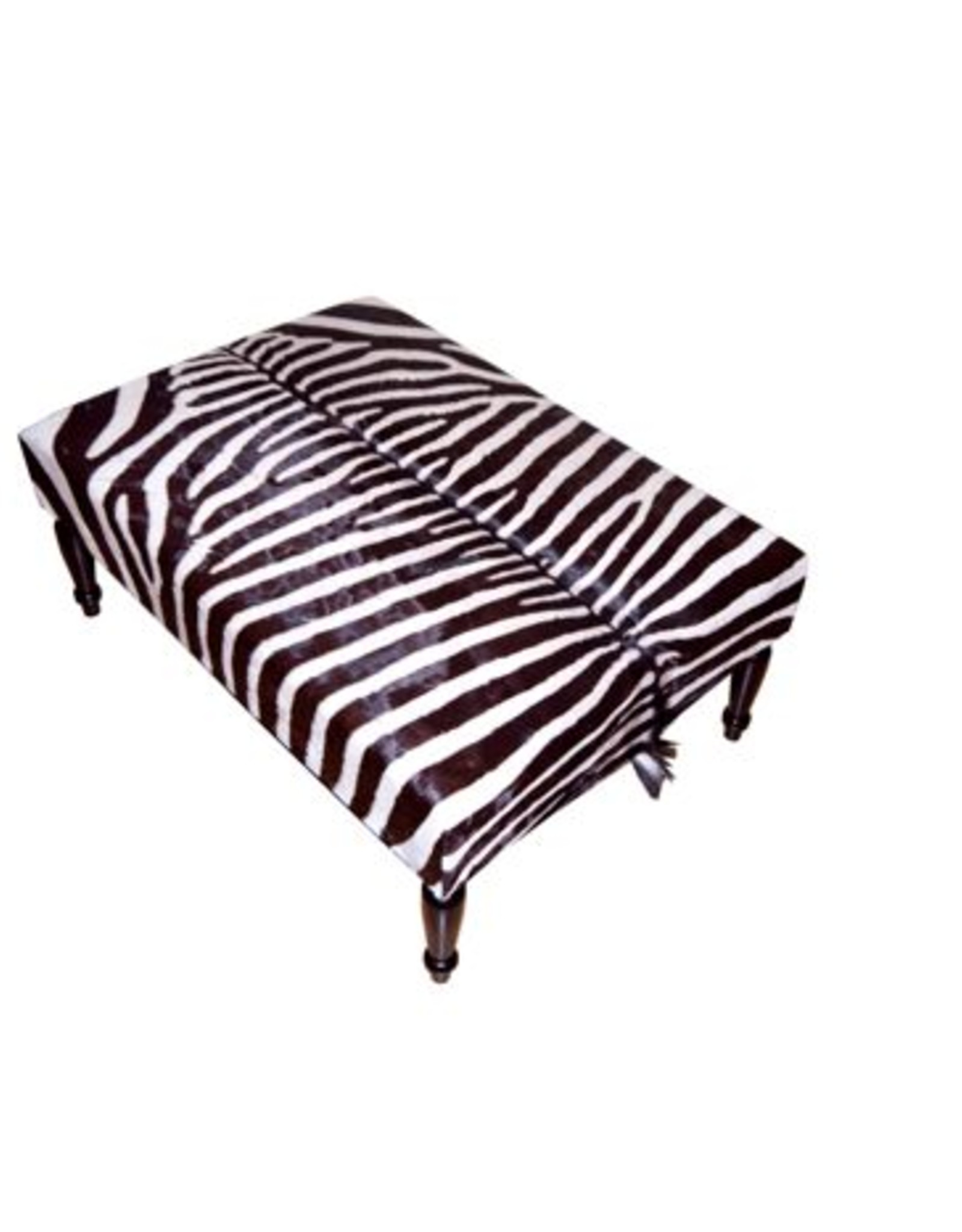 Zebra skin stool BIG CLASSIC, delivery time 4-8 weeks.