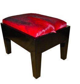 Springbock Hocker Piano Red