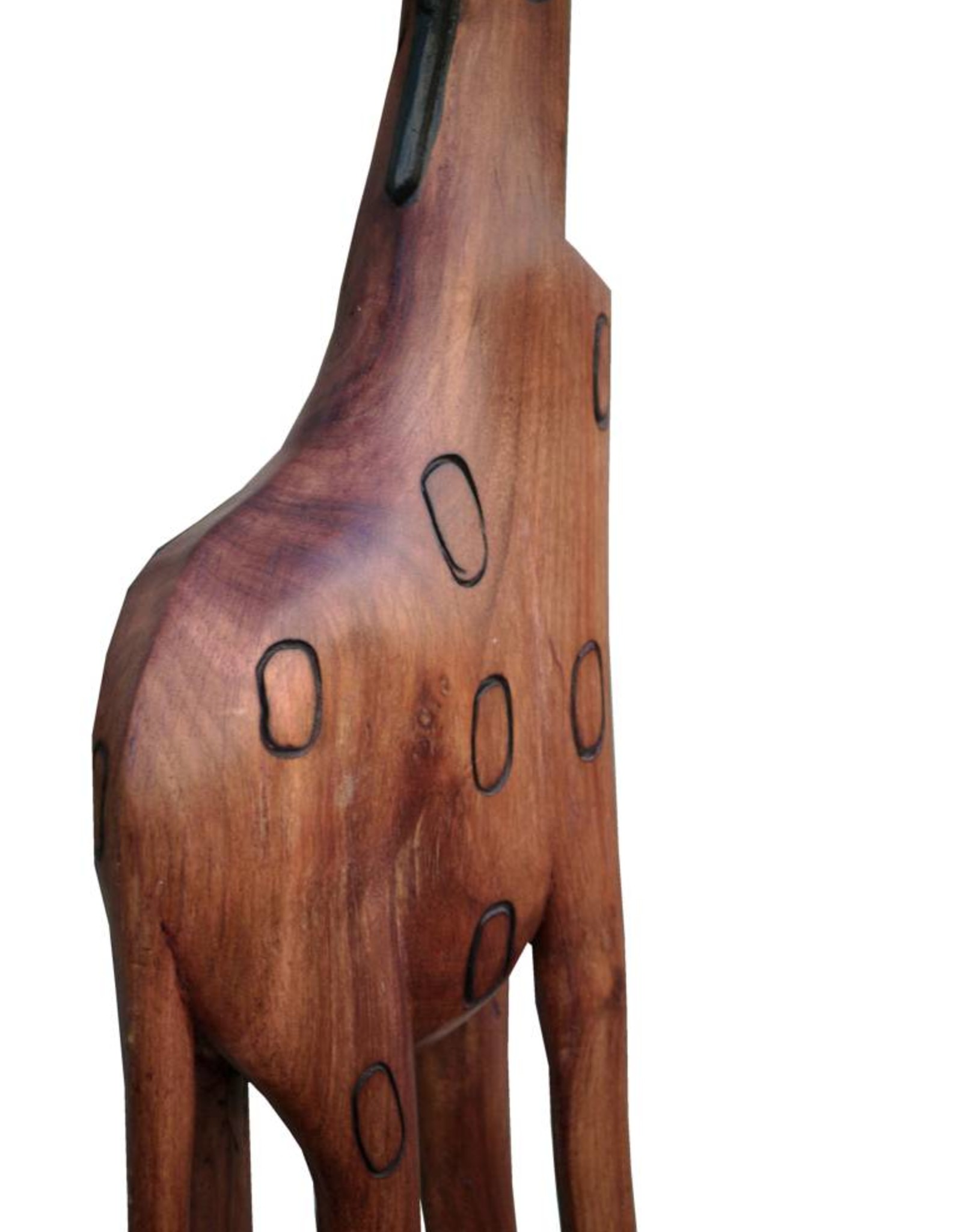 Wooden Giraffe from Africa 205cm