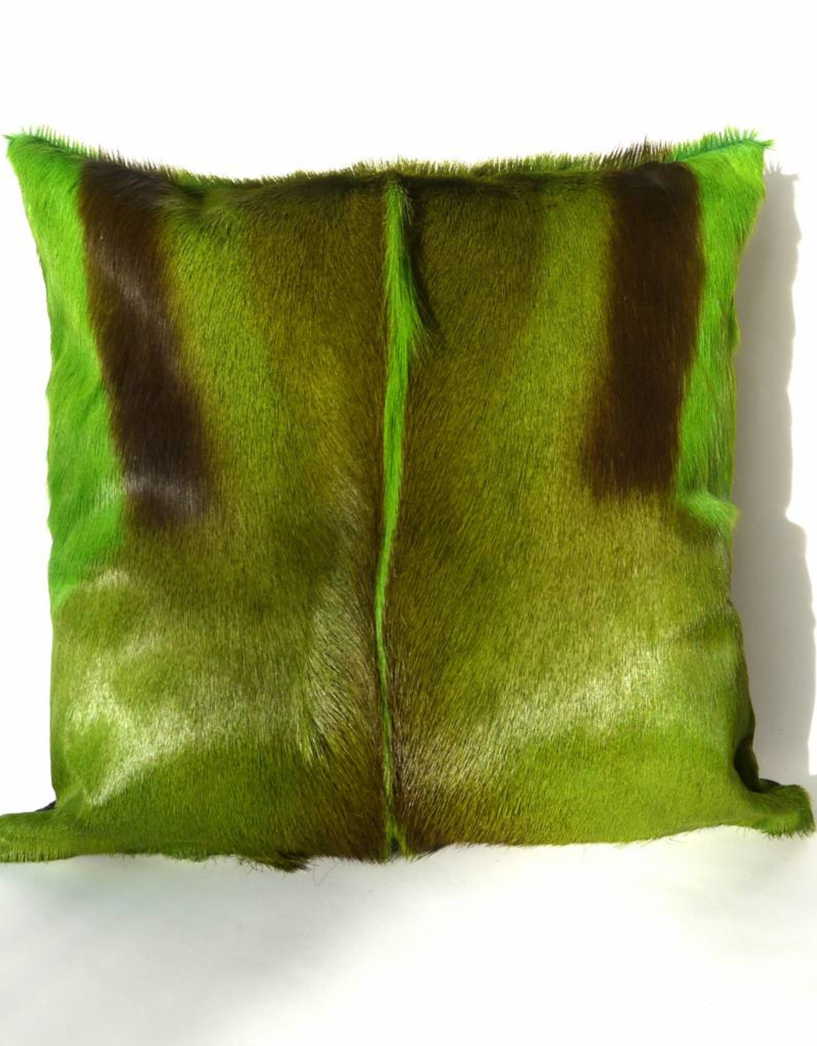 Springbok Fur Cushion Green