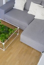 Moss Coffee Table GREEN CUBE with real preserved plants