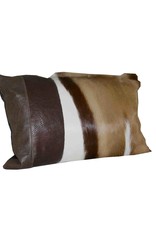 Design springbok fur cushion nature large