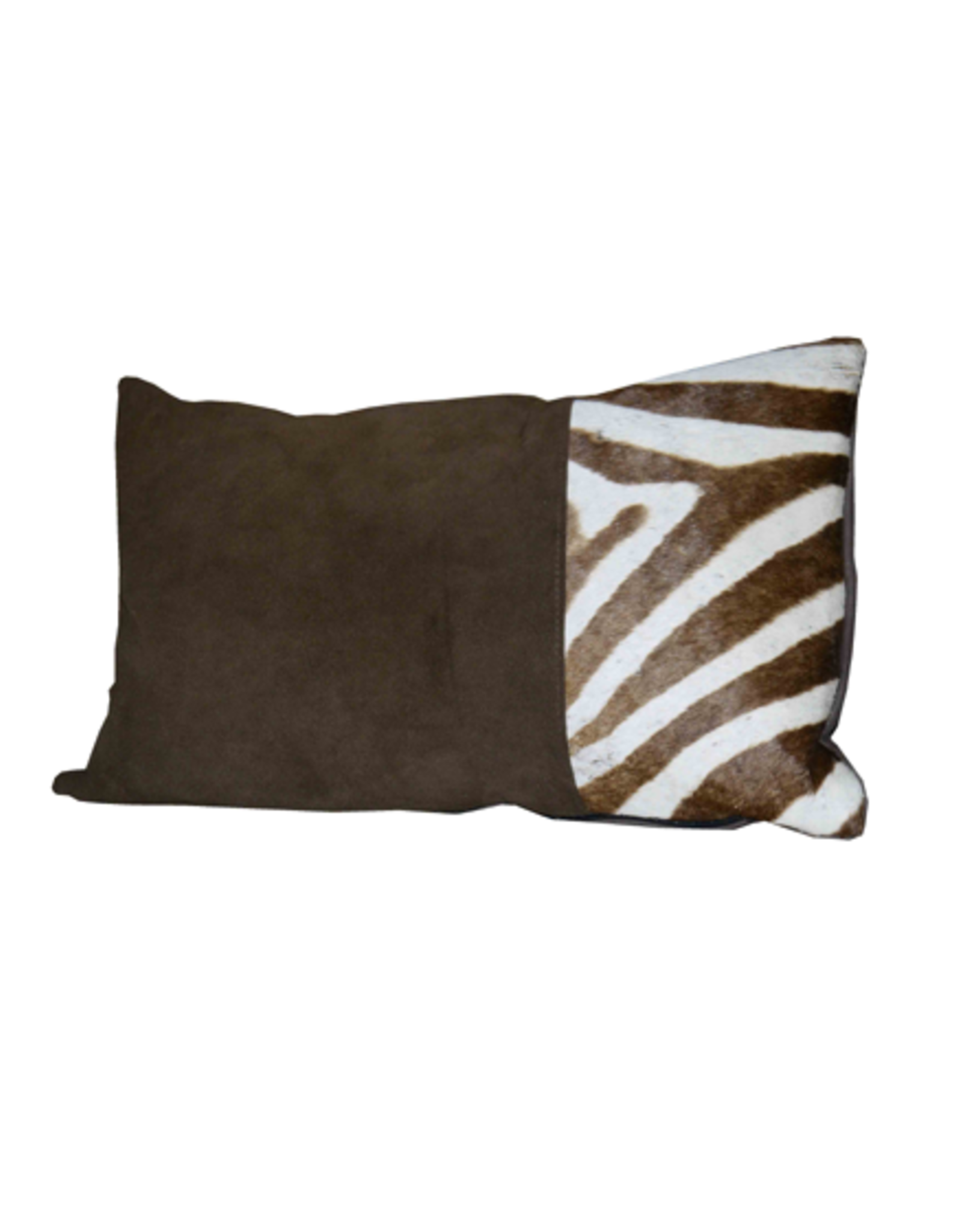 Designer Zebra Fur Pillow KD017