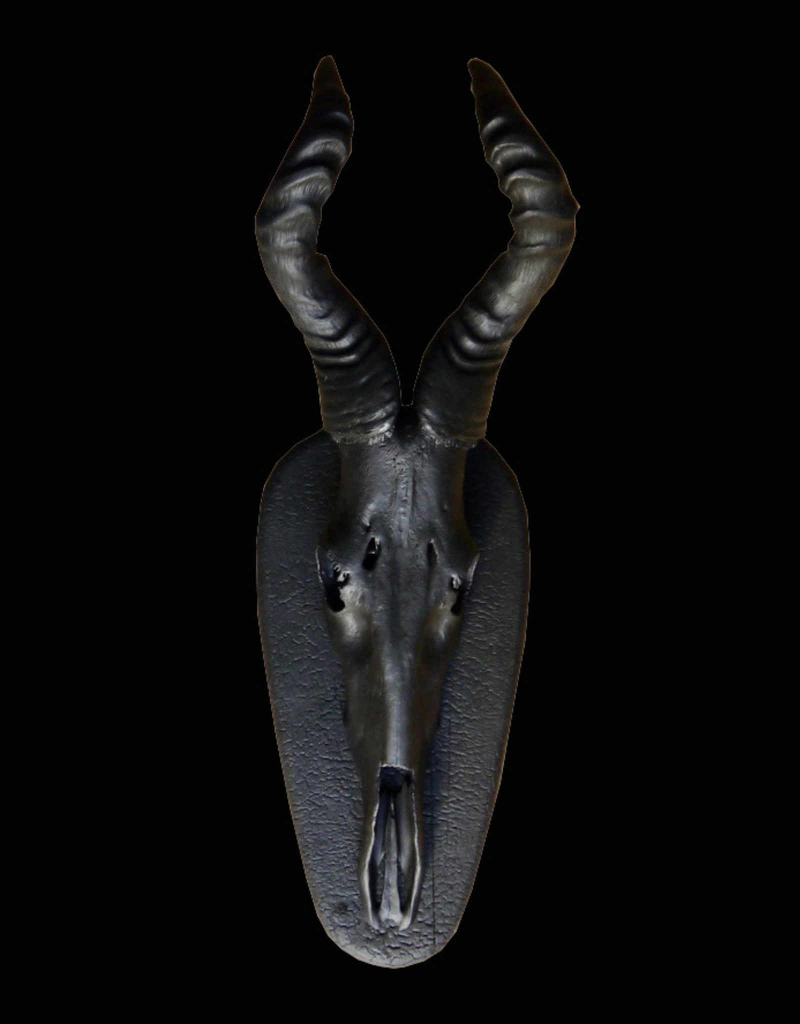 Antilope in matt schwarz