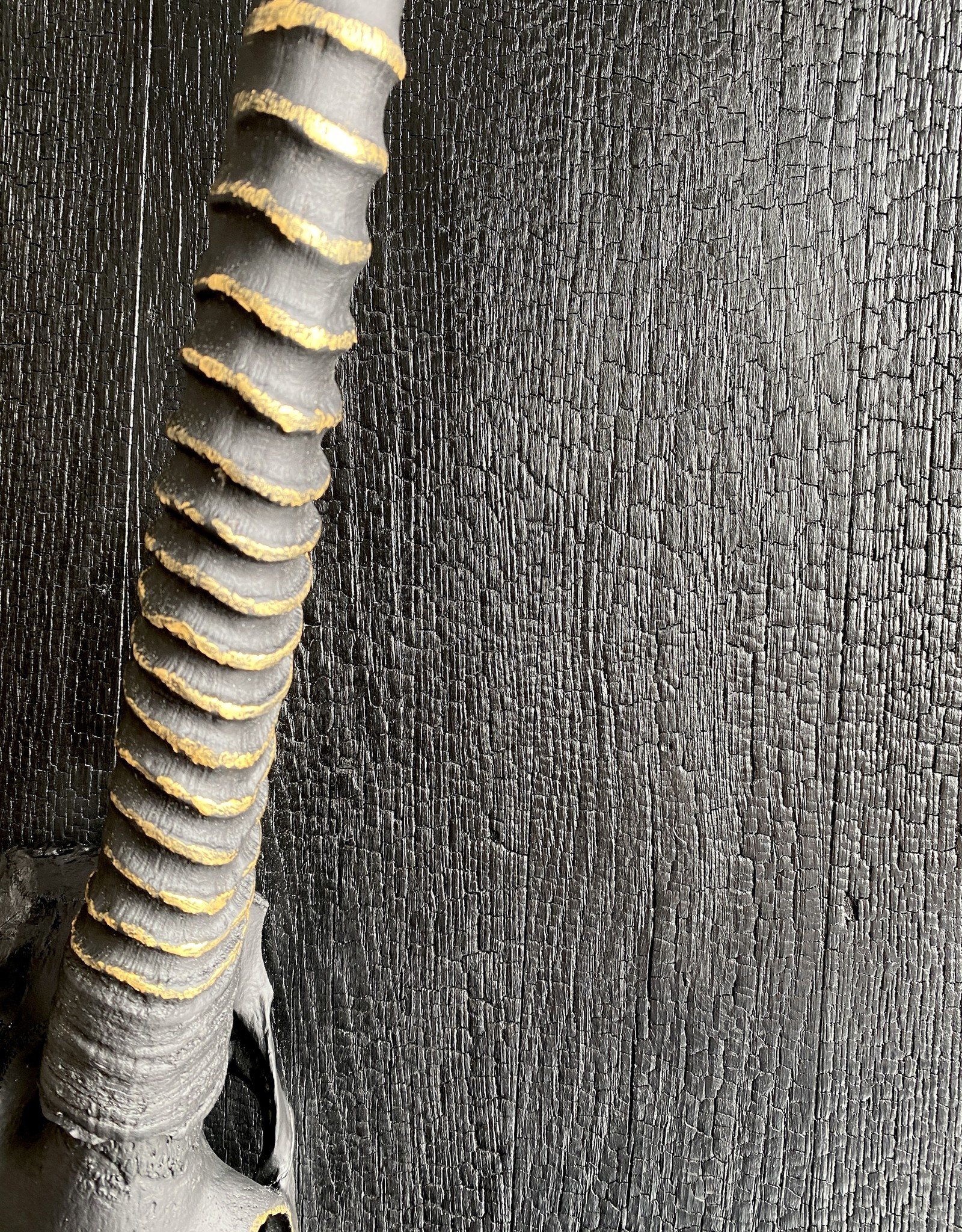 Oryx Wall Sculpture on Solid Oak Panel – Large-Scale One of a Kind Piece