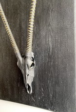 Oryx Wall Sculpture on Solid Oak Panel – Large-Scale One of a Kind Piece