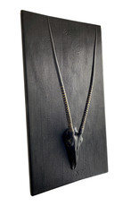 Oryx Wall Sculpture on Solid Oak Panel – Large-Scale One of a Kind Piece