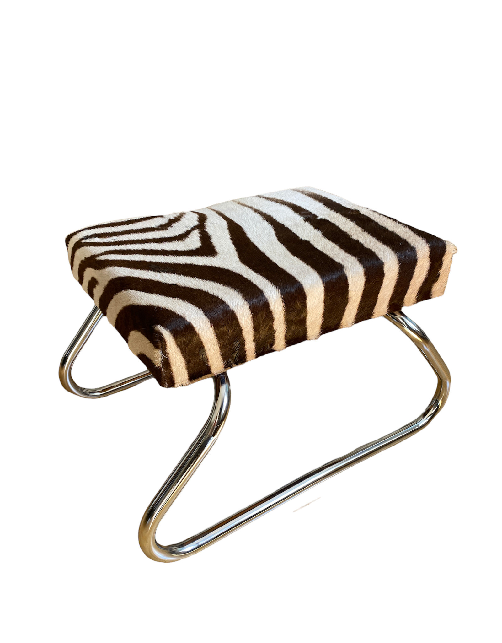 Zebra Hocker SAFARI, Klapphocker