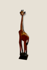 Holzgiraffe aus Afrika 60cm