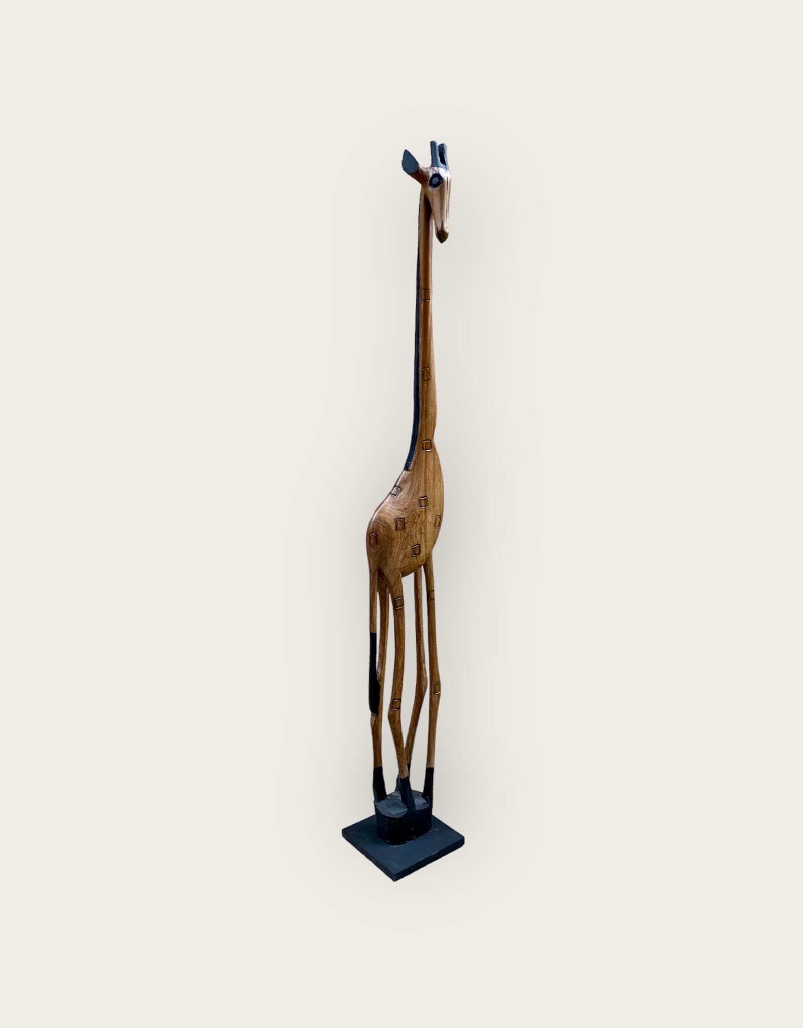 Holzgiraffe aus Afrika 127cm