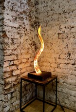 Handcrafted Kudu Horn Lamp – Unique Exotic Design with LED Lighting