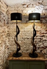 Kudohorn Lampe XL Black Lounge