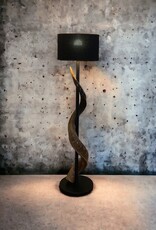 Kudu Horn Lamp XL Black Lounge