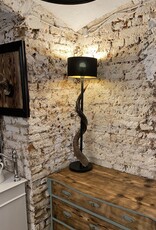 Kudu Horn Lamp XL Black Lounge