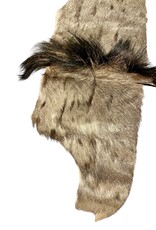 Real gnu fur remnant for further processing with mane