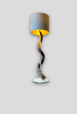Kudu Horn Lamp XL White / Gold Lounge