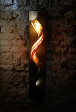 Handgefertigte Kuduhorn Wandlampe – Einzigartiges Exotisches Design mit LED-Beleuchtung dimmbar