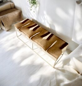 Springbockbank Flamed Wood