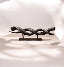 Kudu horn sculpture