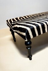 Zebra skin stool BIG CLASSIC, delivery time 4-8 weeks.