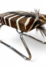Zebra Hocker SAFARI, Klapphocker