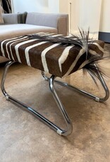 Zebra Hocker SAFARI, Klapphocker