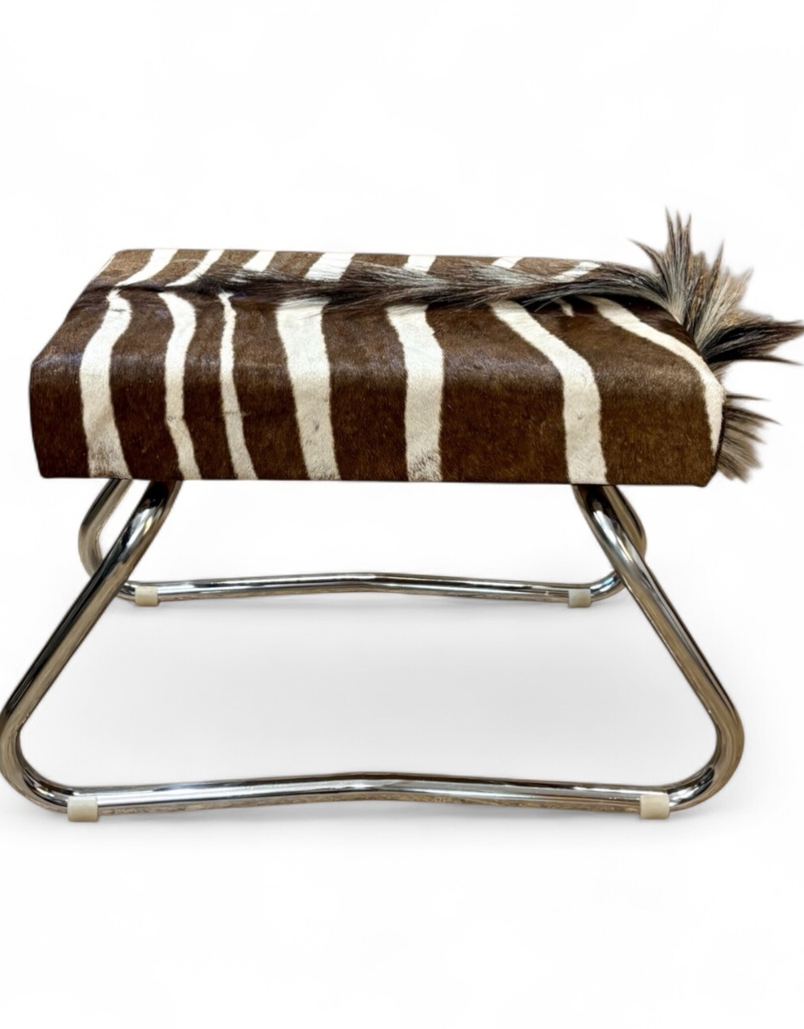 Zebra Hocker SAFARI, Klapphocker
