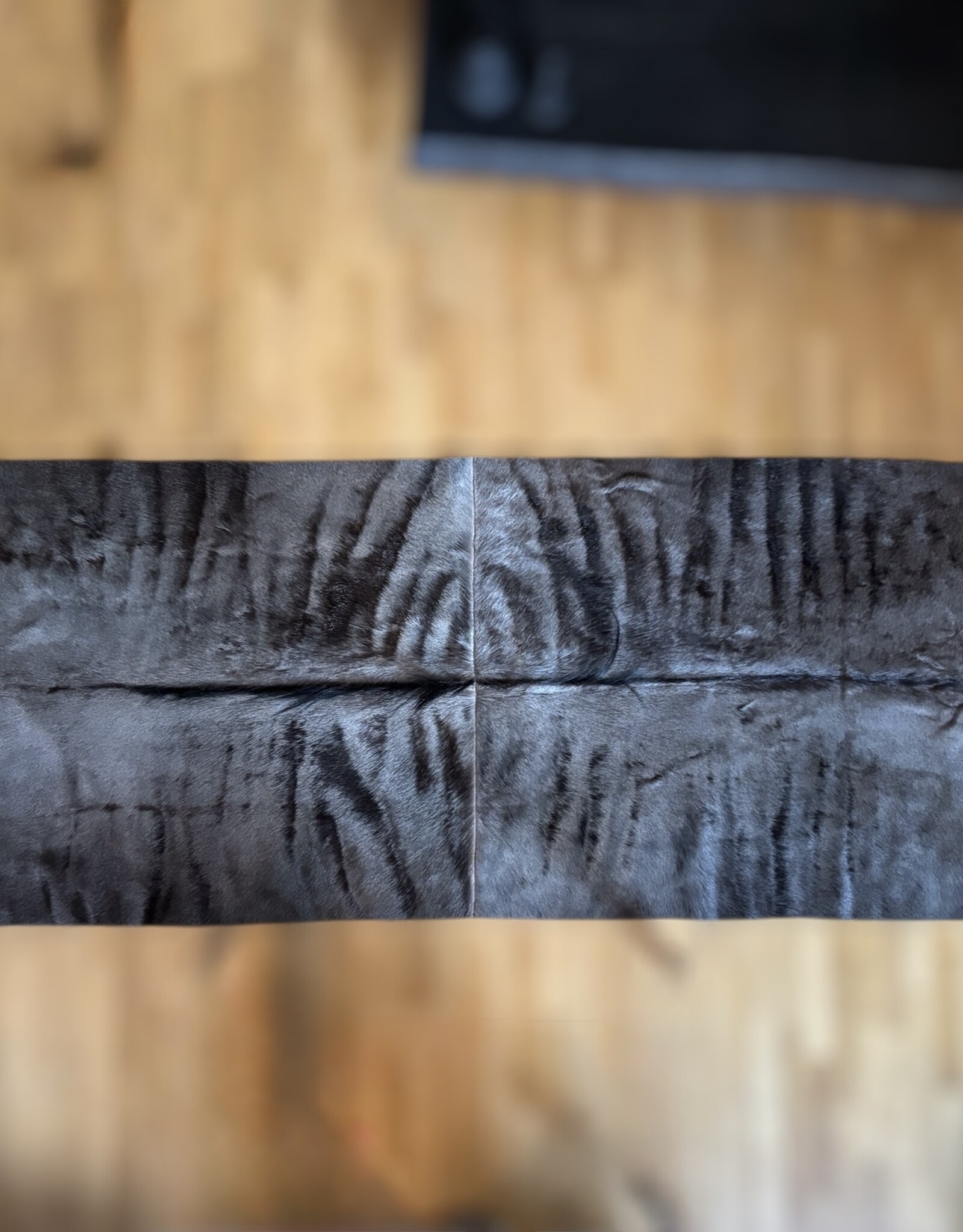 Gnufell Läufer aus zwei Gnufellen gefertigt