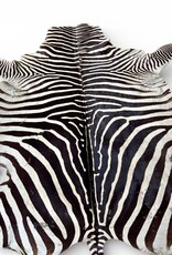 Steppen oder Burchell Zebrafell M385 Zebrafell  gebraucht