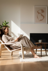 Designer Sessel mit Hocker bespannt mit echten NgunifellFinnischer Mid-Center Pulkka Sessel mit Fußhocker von Ilmari Lappalainen für Asko, 1960er, 2er Set