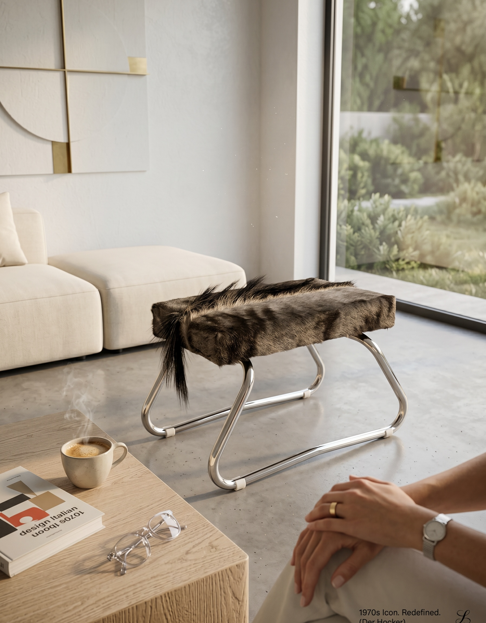 Gnufell Hocker Designklassiker