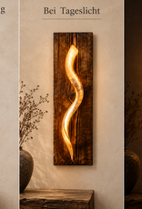 Handgefertigte Kuduhorn Wandlampe – Einzigartiges Exotisches Design mit LED-Beleuchtung