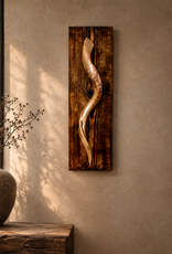 Handcrafted Kudu Horn Wall Lamp – Unique Exotic Design with LED Lighting