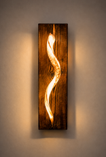 Handcrafted Kudu Horn Wall Lamp – Unique Exotic Design with LED Lighting