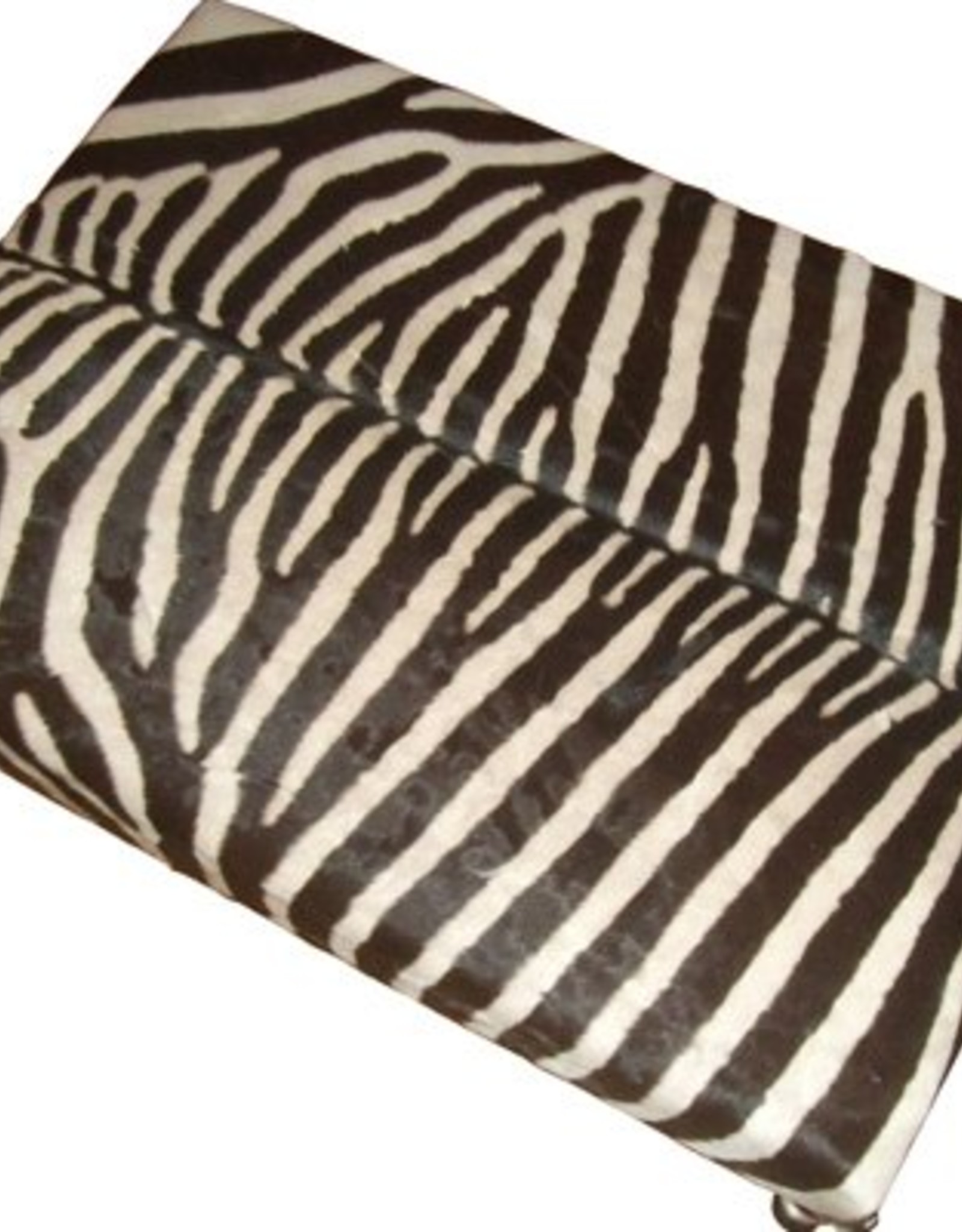 Zebra skin stool BIG CLASSIC, delivery time 4-8 weeks.