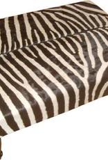 Zebra skin stool BIG CLASSIC, delivery time 4-8 weeks.