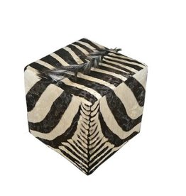 Zebra stool CUBE