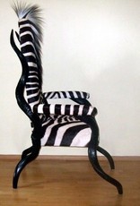 Designer chair ZULUKING, made from kudu horns